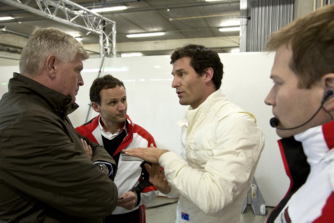 A Red Bull autorizou Webber a participar pela primeira vez nos testes do Porsche LMP1