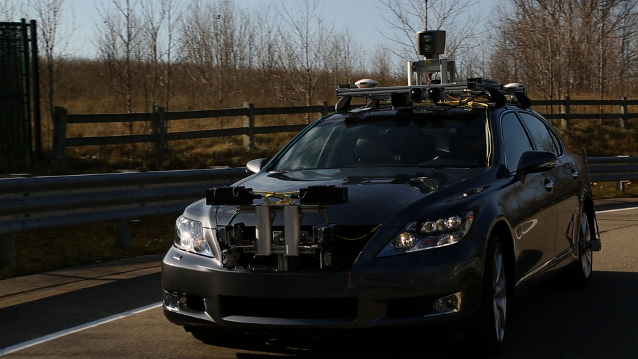 Lexus is testing an autonomous LS