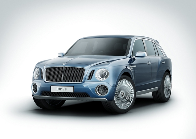 Bentley EXP 9 F SUV Brings Uber-Luxury to SUV