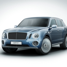 Bentley EXP 9 F SUV Brings Uber-Luxury to SUV