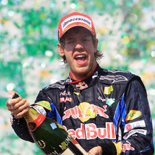 Vettel wins as Red Bull secures manufacturer title