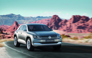 Future SUV concept from VW debuts in Tokyo