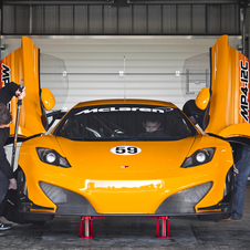 McLaren MP4-12C GT3 completes first tests