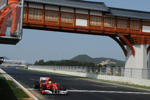 Drivers get the first grip in Korea