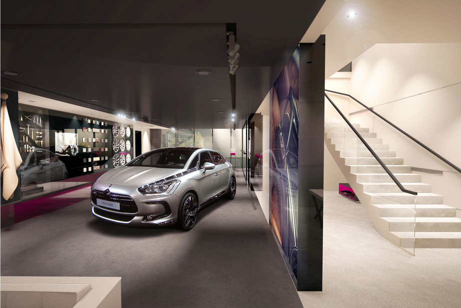 The DS World Store Paris is meant to be the brand's flagship store