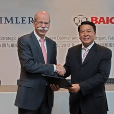 Daimler Chairman Dr. Zetsche signed the deal