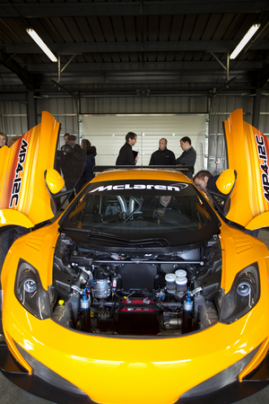 McLaren MP4-12C GT3 completes first tests