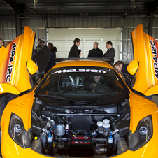 McLaren MP4-12C GT3 completes first tests