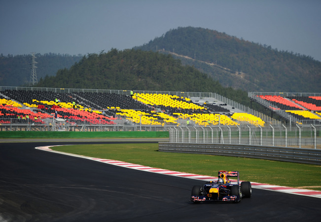 Drivers get the first grip in Korea