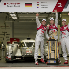 Audi wins Le Mans despite crashes