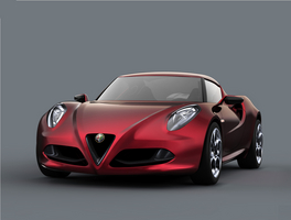 Alfa Romeo nveils the 4C Concept in Geneva