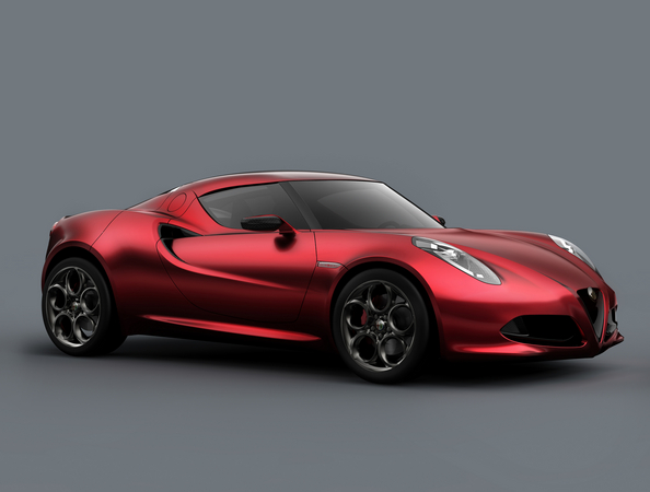 Alfa Romeo nveils the 4C Concept in Geneva