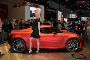 Alfa Romeo nveils the 4C Concept in Geneva