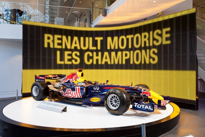 La Formule 1 à l’honneur à L’Atelier Renault : sacrés moteurs !