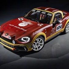 Abarth's goal is to build some units of the 124 Rally for rally private teams