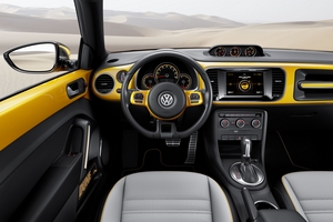 The interior comes directly from the standard Beetle