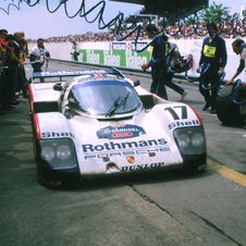 O 962 foi o vencedor de Le Mans da Porsche nos anos 80