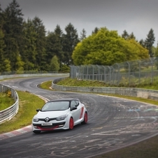 RenaultSport engineers removed much of the insulation and sound absorption material, a total of 18kg