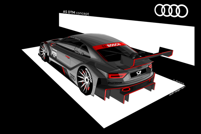 Audi unveils A5 DTM