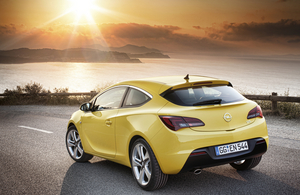 Opel Astra GTC to be unveiled in Frankfurt