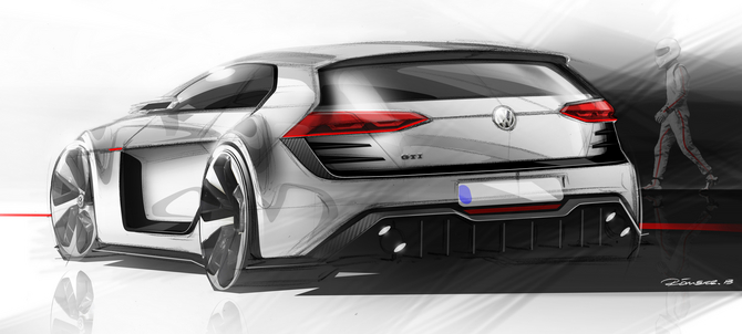 Volkswagen Golf Design Vision GTI