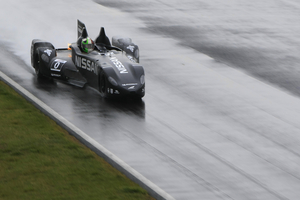 Michelin developed the wet weather tires during the test