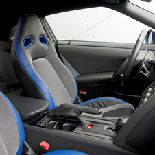 O interior do GT-R Track Pack