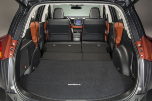 With the seats down it holds over 2,000 liters