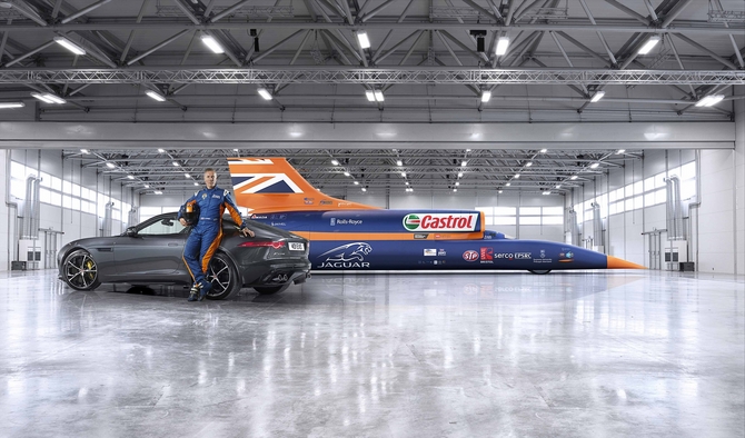 Jaguar anunciou nova parceria com a Bloodhound SCC