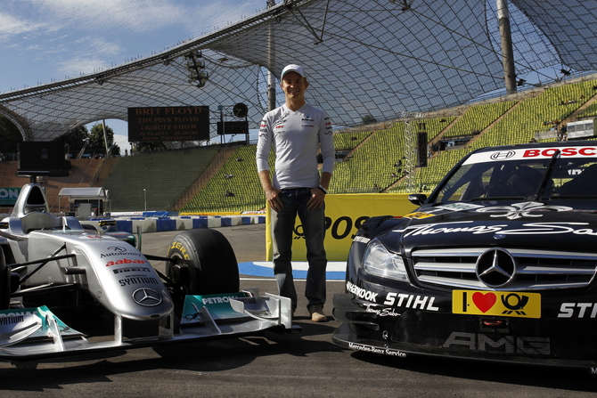 Rosberg was also at the car presentation for the DTM cars in Munich