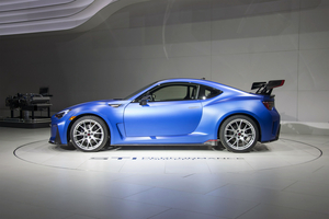 Compared to the BRZ the concept received modifications on suspension, chassis and aerodynamics