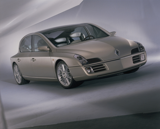 Renault showed a sedan concept called the Initiale in 1995