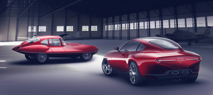 Touring first showed the car at the Geneva Motor Show in March