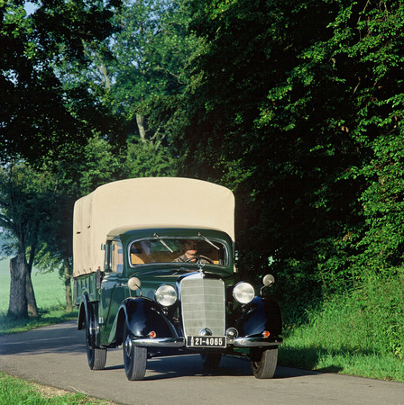 Mercedes-Benz 170 V Police patrol car