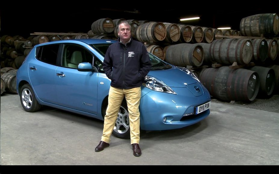 The Whisky-Powered Nissan Leaf