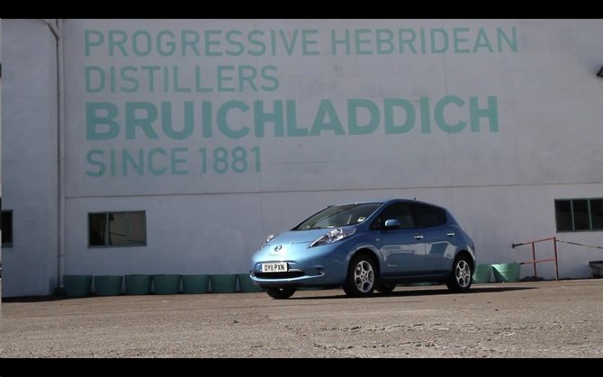 The Whisky-Powered Nissan Leaf