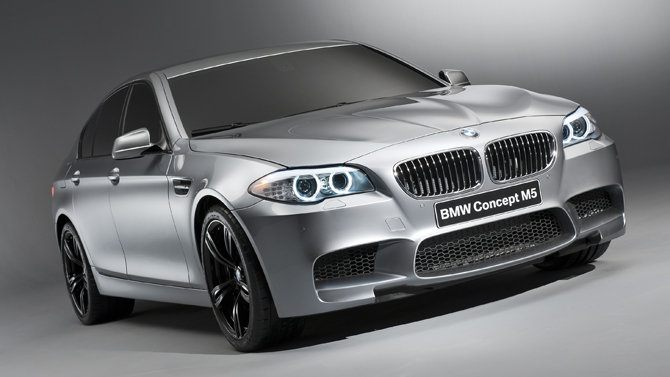 BMW Concept M5: first pics