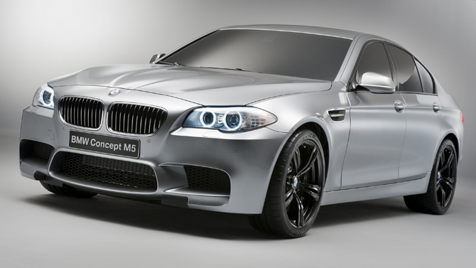 BMW Concept M5: first pics