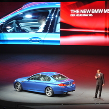 BMW unveils new M5