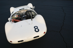 The car took a class win at the 1962 12 Hours of Sebring with the company founder as a member of the driving squad