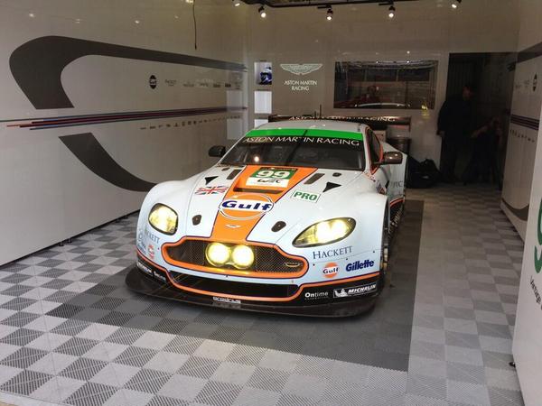 A Aston Martin vai competir com trẽs carros na classe GTE-Pro e dois na classe GTE-Am