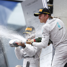 Rosberg segue no comando isolado do campeonato