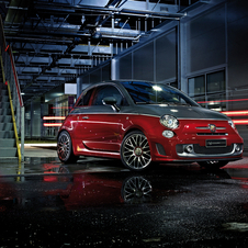 The Abarth 595 Turismo gets extra aluminum trim