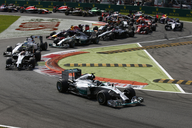 Although he fell to fourth place at the start, Hamilton managed to recover and win yet another race