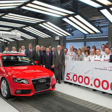 Audi builds Five-millionth A4