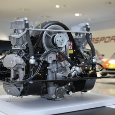 The four-cam, four-cylinder engine powered many of Porsche's fastest models in the 50s and 60s