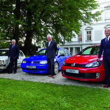 Giugiaro, Warkuß  and de Silva discuss the Golf phenomenon