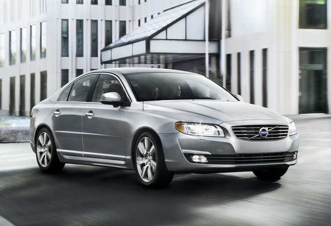 Toute une série d'éléments de design extérieur de la nouvelle Volvo S80