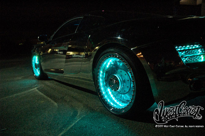 Tron-Themed Audi R8