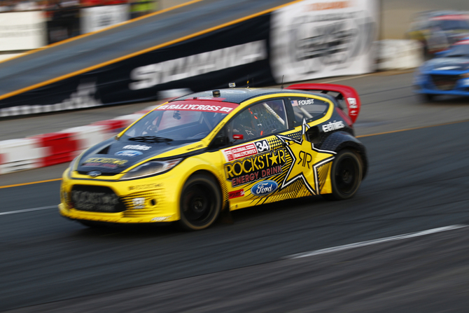 Ford Fiesta ST Rockstar Energy Drink Race Car